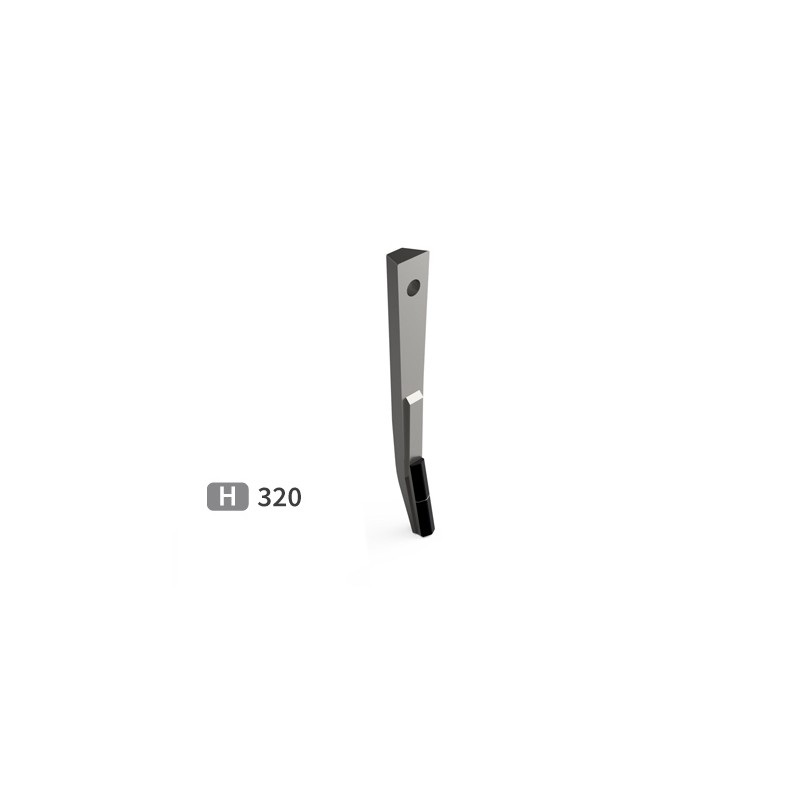 Dent de herse rotative adaptable pour herse Kuhn réf 52802110