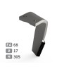 Dent de herse rotative droite adaptable pour herse Kuhn réf 52539400