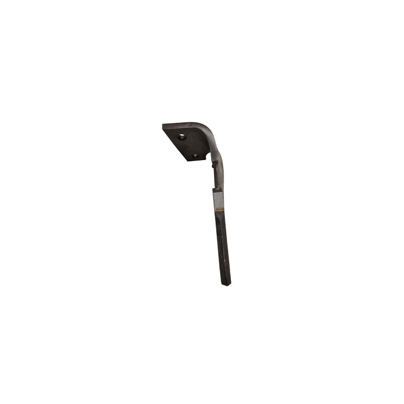 Dent de herse rotative droite adaptable pour herse Kuhn réf 52549410