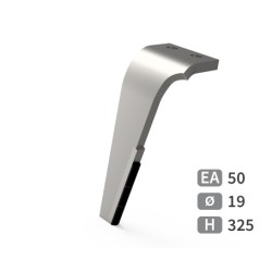 Dent de herse rotative gauche adaptable pour herse Kverneland réf MAE040146