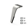 Dent de herse rotative gauche adaptable pour herse Kverneland réf MAE040146