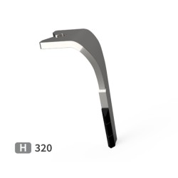 Dent de herse rotative droite adaptable pour herse Lemken réf 33710011