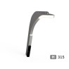 Dent de herse rotative gauche adaptable pour herse Lemken réf 3377059