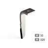 Dent de herse rotative gauche adaptable pour herse Rabewerk réf 8437.77.02