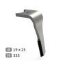 Dent de herse rotative droite adaptable pour herse Sulky réf 980320