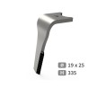 Dent de herse rotative gauche adaptable pour herse Sulky réf 980319