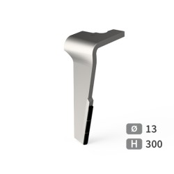 Dent de herse rotative gauche adaptable pour herse Vicon réf FE7U00038