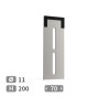Grattoir carbure pour Packer Agram réf 123500