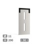 Grattoir carbure pour Packer Agram réf 123500