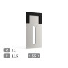 Grattoir carbure pour Packer Amazone réf 6040200