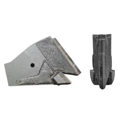 Protection carbure adaptable pour déchaumeur Actisol réf 49300015