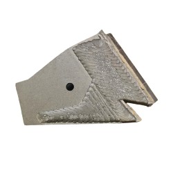Protection carbure adaptable pour déchaumeur Actisol réf 19300015