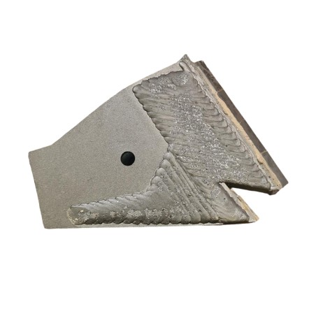 Protection carbure adaptable pour déchaumeur Actisol réf 19300015