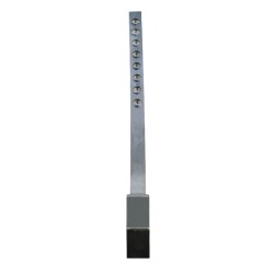Barre carrelet 25 x 25 avec embout adaptable pour déchaumeur Actisol réf 19200004