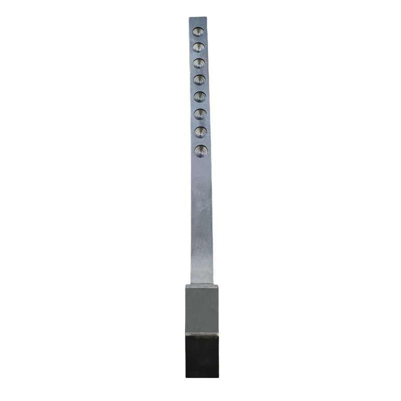 Barre carrelet 25 x 25 avec embout adaptable pour déchaumeur Actisol réf 19200004