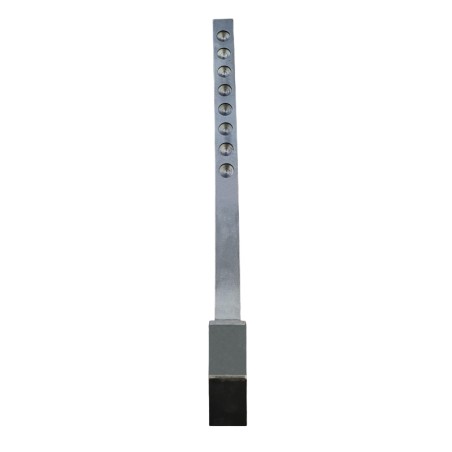 Barre carrelet 25 x 25 avec embout adaptable pour déchaumeur Actisol réf 19200004