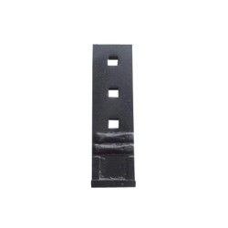 Plaque carbure et rechargement adaptable pour déchaumeur Horsch réf 310092