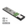 Plaque carbure et rechargement adaptable pour déchaumeur Horsch réf 310092