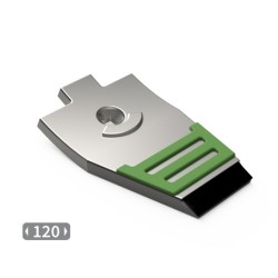 Soc carbure adaptable pour déchaumeur Lemken réf 3374388