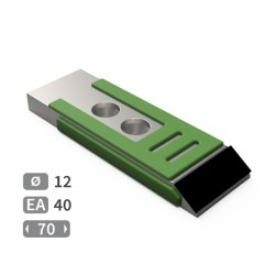 Soc carbure adaptable pour déchaumeur Quivogne réf 20061/20051