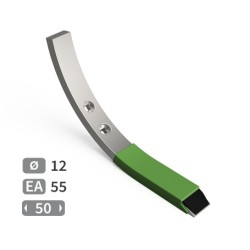 Soc carbure adaptable pour déchaumeur Väderstad réf 473698