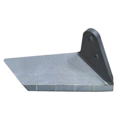 Aileron droit de déchaumeur carbure adaptable Agrisem réf 216020301
