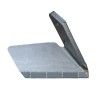 Aileron droit de déchaumeur carbure adaptable Farmet réf 3002403