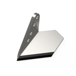Aileron gauche de déchaumeur carbure adaptable Horsch réf 34060854