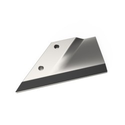 Aileron gauche de déchaumeur carbure adaptable Lemken réf 3374429