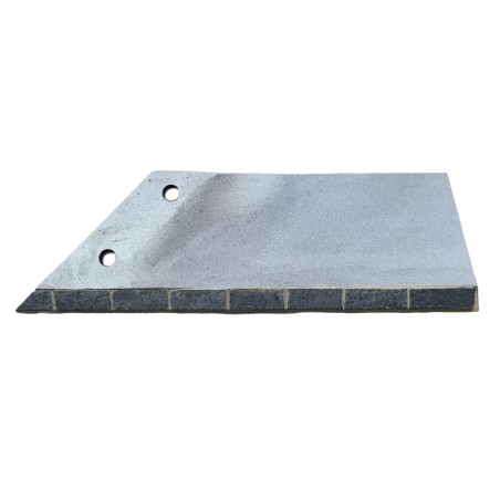 Aileron gauche de déchaumeur carbure adaptable Souchu-Pinet réf CTM 10228