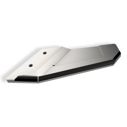 Aileron gauche de déchaumeur carbure adaptable Souchu-Pinet réf CTM 10228