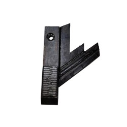 Lame carbure gauche adaptable pour décompacteur Agrisem réf 1510211