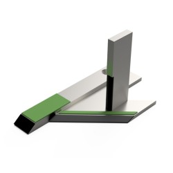 Coutre carbure gauche adaptable pour décompacteur Agrisem réf 3604403