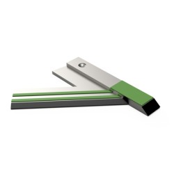 Lame carbure droite adaptable pour décompacteur Agrisem réf 2012331