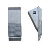 Sabot carbure droite adaptable pour décompacteur Bonnel réf 13100167