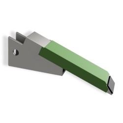 Sabot carbure adaptable pour décompacteur Jympa