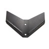 Aileron carbure et rechargement adaptable pour déchaumeur Lemken réf 3374340