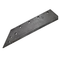 Pointe carbure gauche adaptable pour charrue Pöttinger réf 930.41.120.0