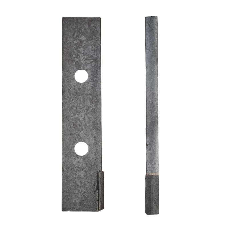 Couteau 2 trous carbure pour épandeur Le Boulch