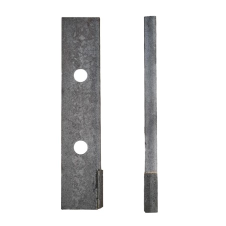 Couteau 2 trous carbure pour épandeur Le Boulch