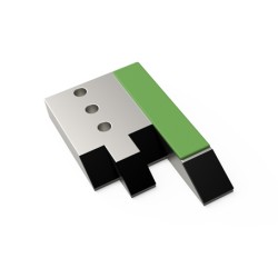 Lame carbure droite adaptable pour décompacteur Agrisem réf SOC20