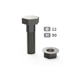 Boulon tête hexagonale Thex