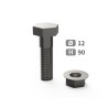Boulon tête hexagonale Thex