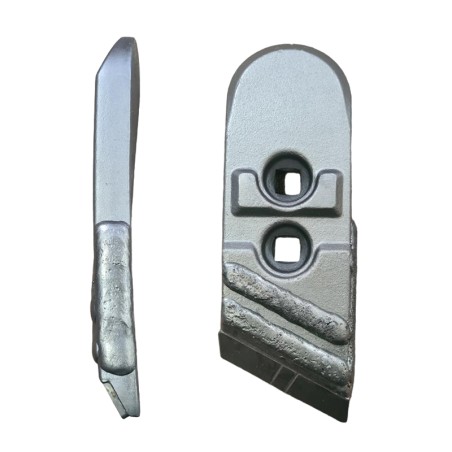 Pointe carbure droite adaptable pour déchaumeur Ovlac réf 166000033