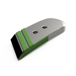 Pointe carbure droite adaptable pour déchaumeur Ovlac réf 166000033