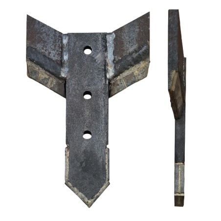 Sabot carbure adaptable pour déchaumeur Actisol réf 19300004