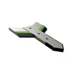 Sabot carbure adaptable pour déchaumeur Actisol réf 19300004