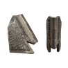 Protection carbure adaptable pour déchaumeur Actisol réf 19100006