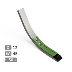 Soc carbure adaptable pour déchaumeur Pöttinger réf 9791.50.070.0