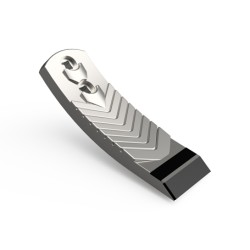 Pointe carbure adaptable pour déchaumeur Pöttinger réf 9762500151